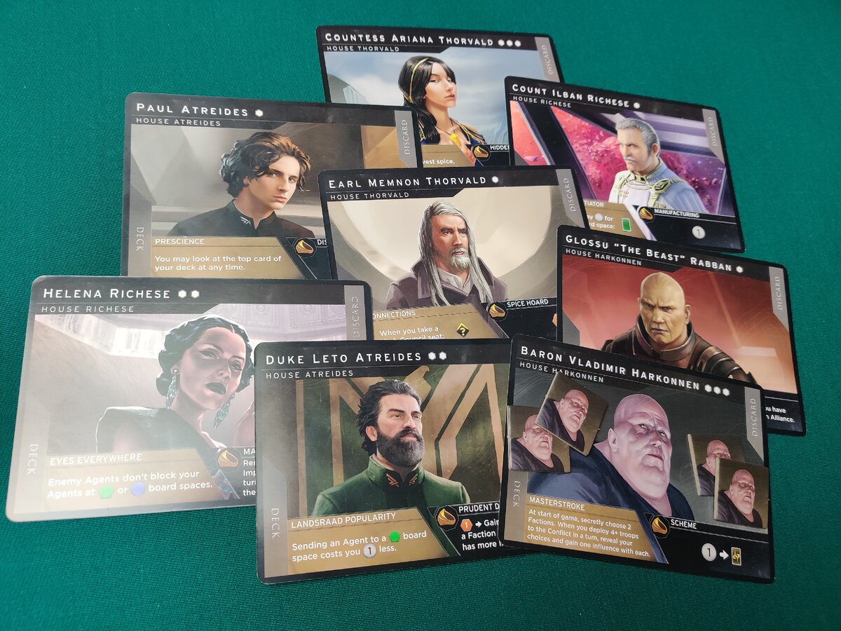 Персонажи, члены великих Домов Империи.