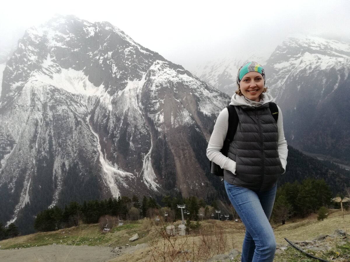 Домбай. На фото автор