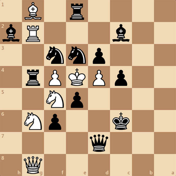 мат в 1 ход, ход черных