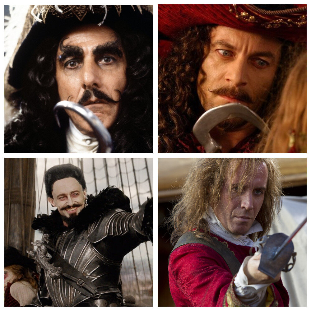 Сверху - Дастин Хоффман, Джейсон Айзекс. Снизу - Хью Джекман, Рис Иванс.