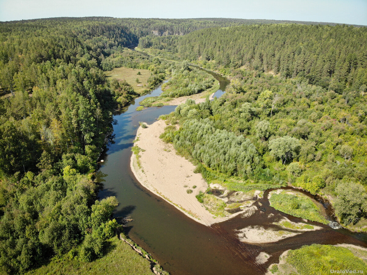 серга река