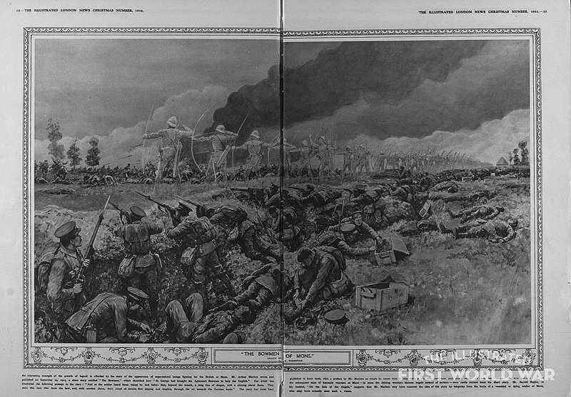 Иллюстрация из «London News», 29 ноября 1915 года. Источник: Википедия