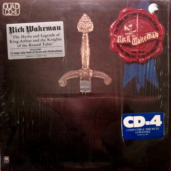 Rick Wakeman "The Myths and Legends of King Arthur and the Knights of the Round Table" CD-4 LP