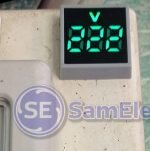 Вольтметр у счетчика напряжение с улицы 