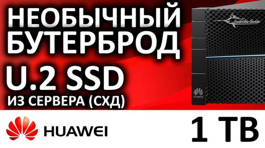 SSD Huawei Ocean Stor Dorado NVMe U.2 1TB