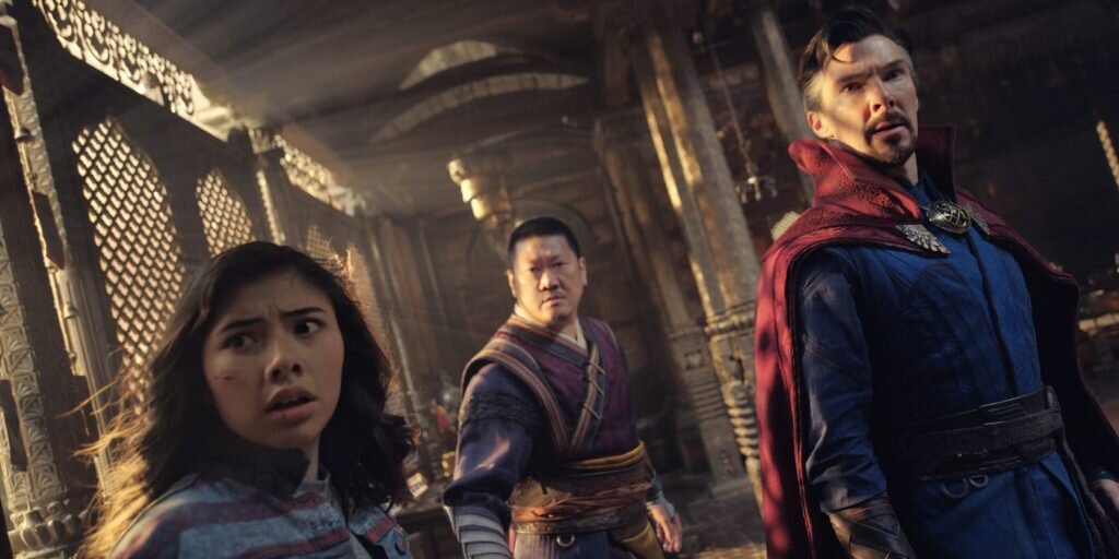 кадр из фильма «Доктор Стрэндж: В мультивселенной безумия»📷
