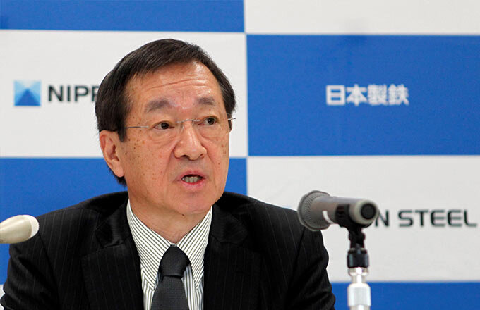 Еиши Хашимото, президент Nippon Steel Corp, хочет стать мировым лидером в области зеленой металлургии. 