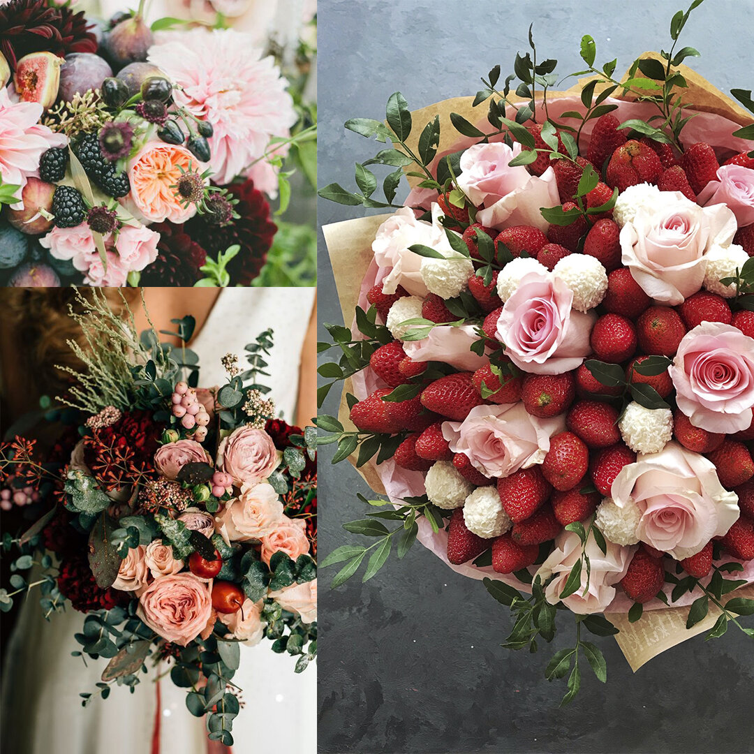 Текстура цветов и фруктов/ Источник- Pinterest