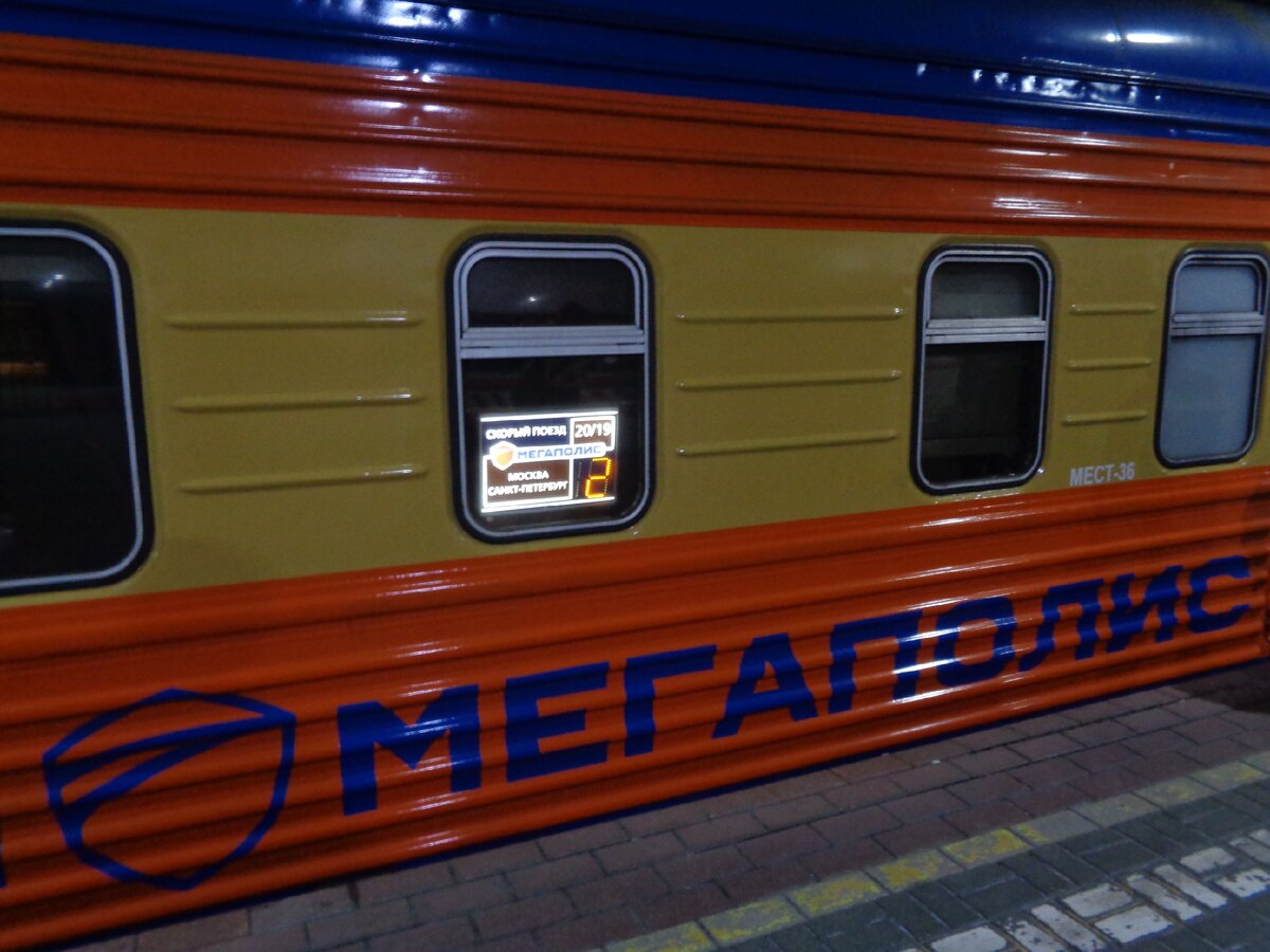 москва петербург поезд