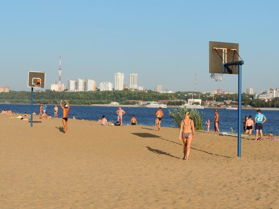 Пляж в перми