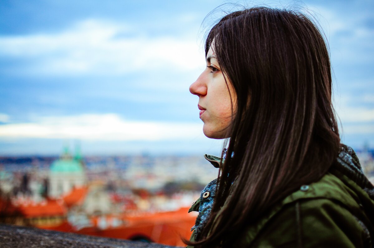 Просто я. Смотрю в будущее