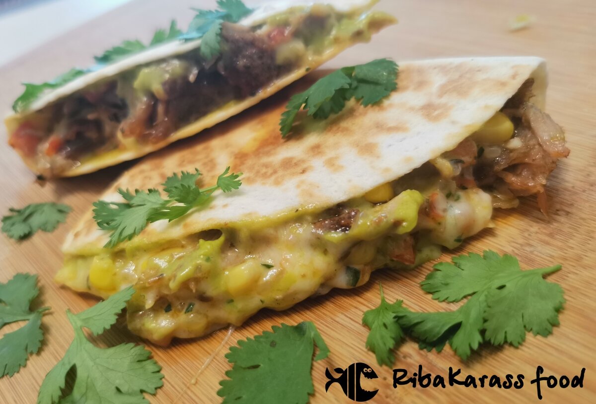 QUESADILLA - царица мексиканской уличной еды!
