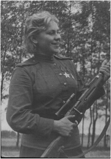Роза Шанина в годы ВОВ