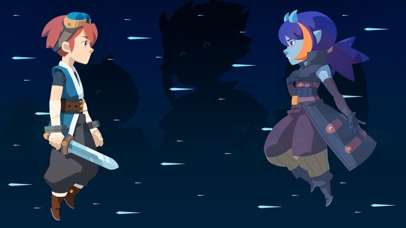 Главные действующие лица Evoland