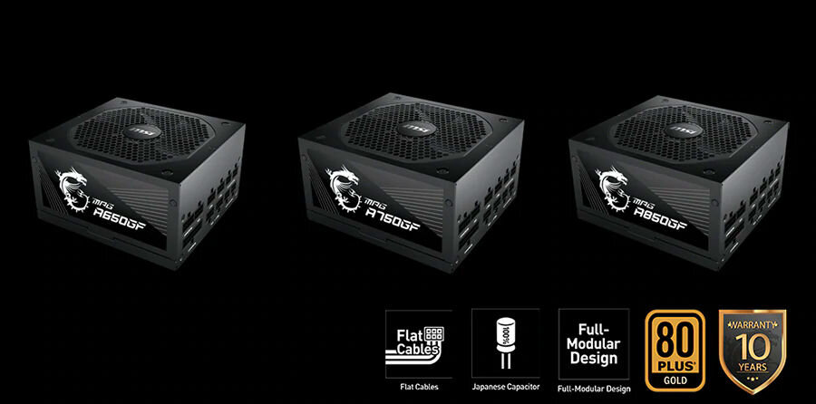 Новые БП от MSI для видеокарт нового поколения