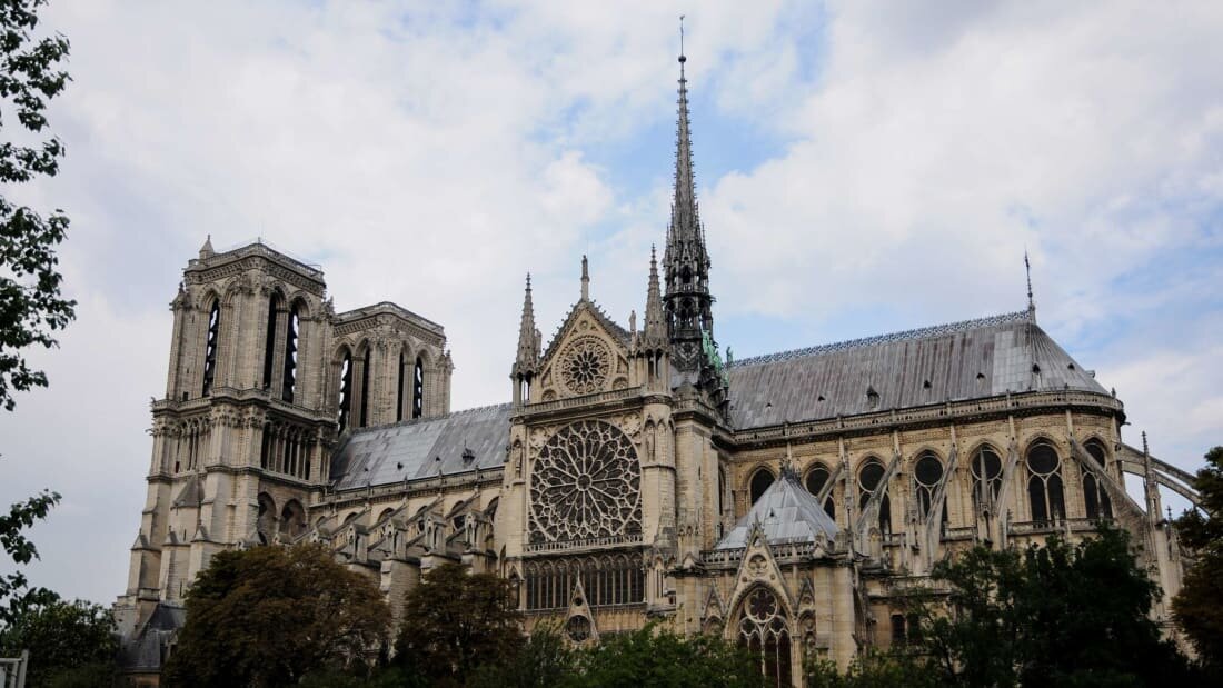 Собор до пожара 15 апреля 2019 г.