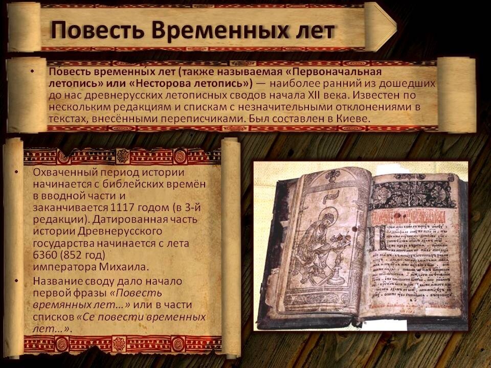 Летопись литературный исторический памятник доказательства