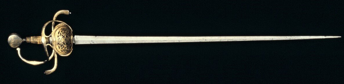 Шпага шведского короля Густава II Адольфа. Общий вид.