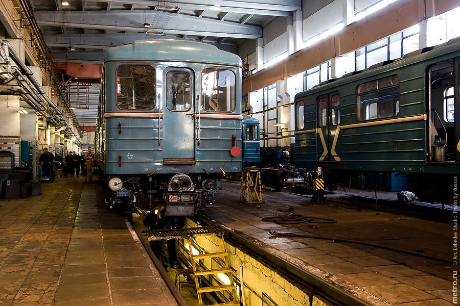 Цех подъемного ремонта.