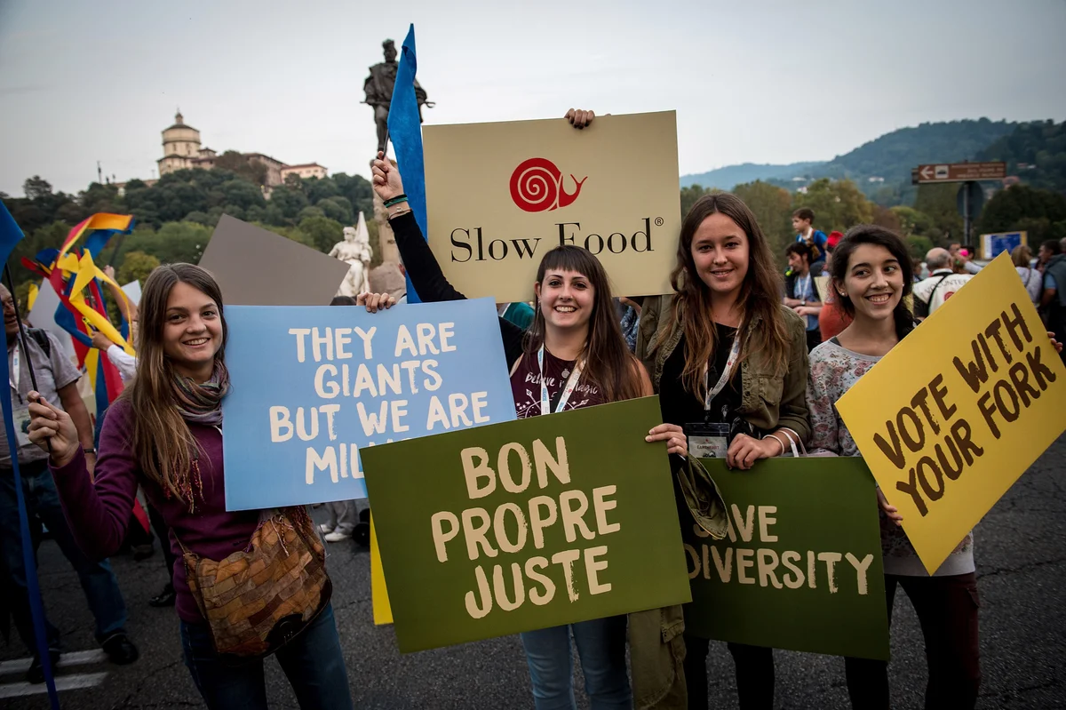 Самое крупное гастрономическое мероприятие "Terra Madre Salone del Gusto", организованное Slow Food в Турине