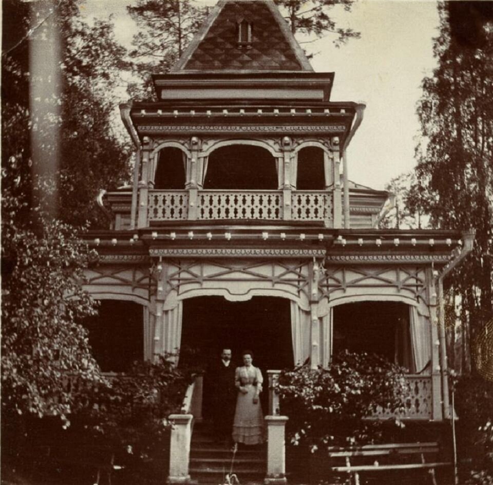 Старинные дачи, фото из yandex zen