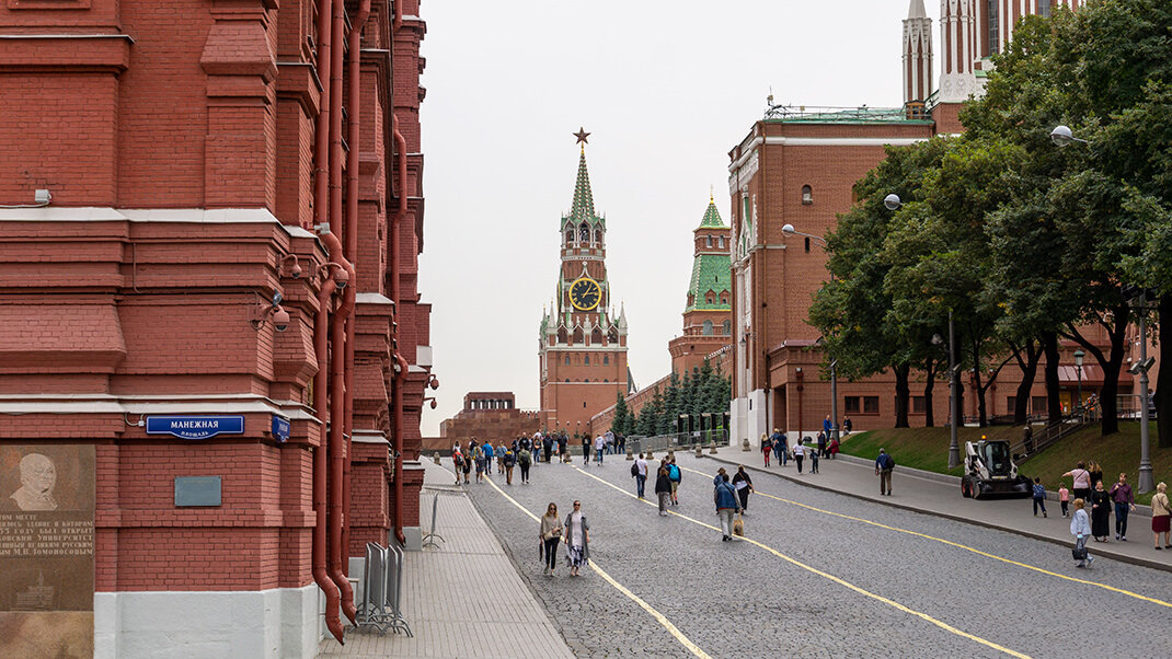 Вход в красную площадь
