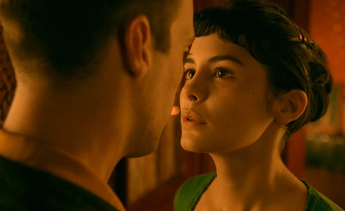 одри тоту амели. одри тоту и матье кассовиц поцелуи. одри тоту амели. амели / le fabuleux destin d'amélie poulain (2001). одри тоту амели.