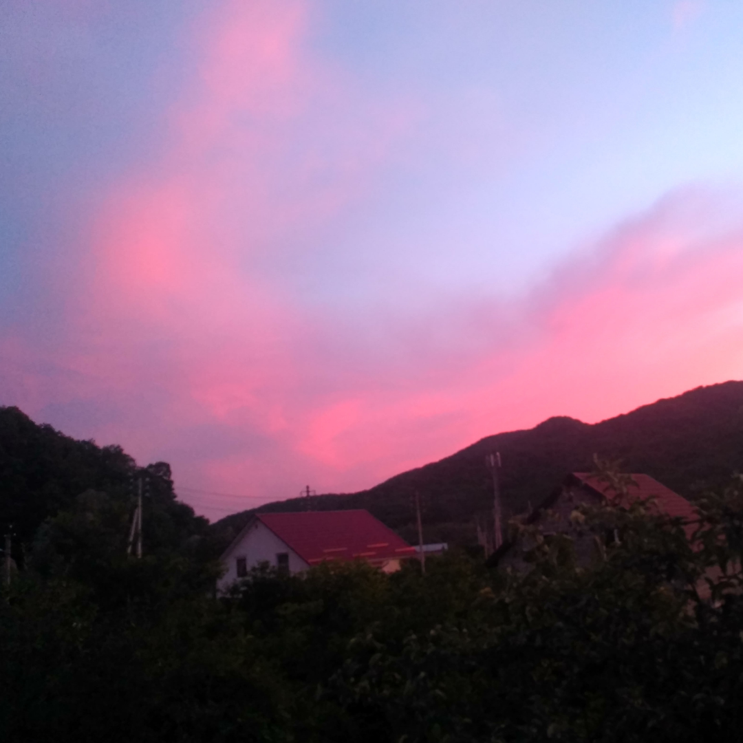 Удивительные краски заката