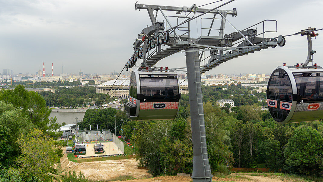 Канатная дорога москва расписание