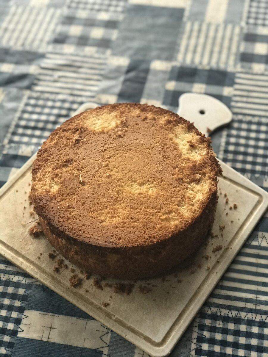 Вот такой #бисквит получился у меня