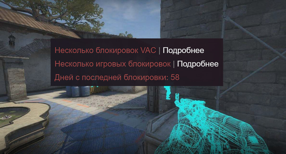 У кого больше всего VAC банов в Steam