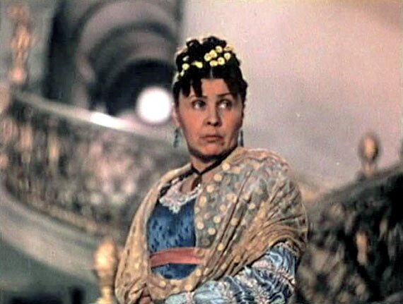 Александра Панова. Кадр из фильма «Старинный водевиль»