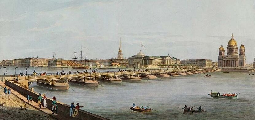 Наплавной Исаакиевский мост