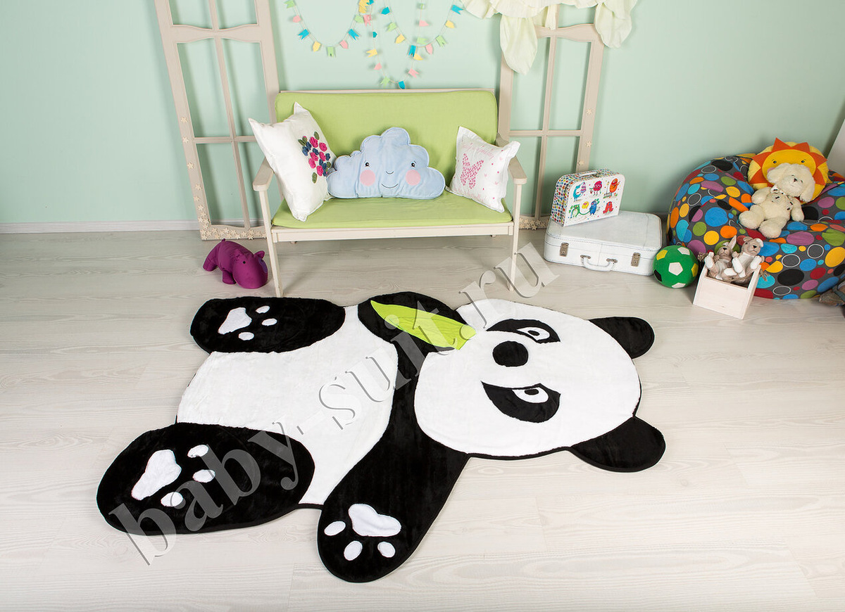 Меховой коврик Baby-suit Панда для детей и малышей
