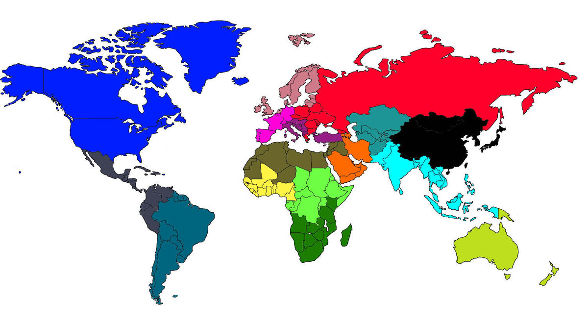 Сфера влияния стран. Карта стран. Карта мира с разделением на страны. Карта влияния стран. Карта влияния стран в мире.