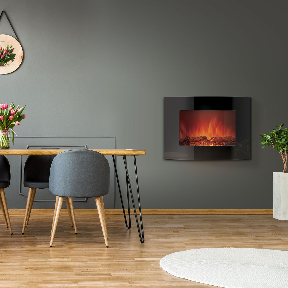 Настенный электрокамин Electrolux EFP/W 1150URLS