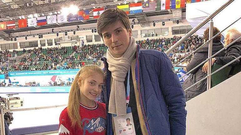 С любимой ученицей 