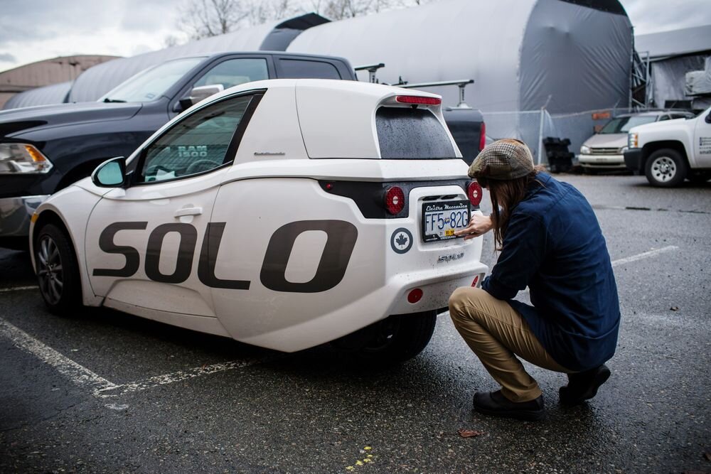 2021 Electra Meccanica Solo фото взято с https://www.bloomberg.com