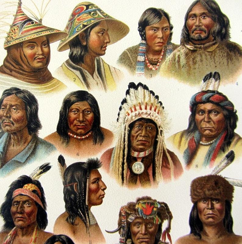 Представитель индейского народа