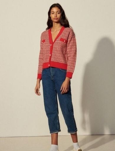 Кардиган Sandro, фото: lamoda.ru