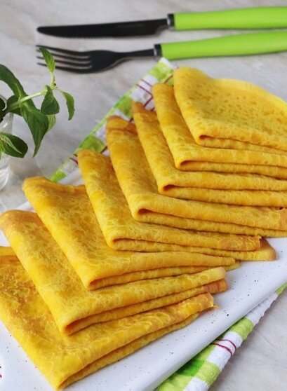 На фото - вариант сервировки блюда