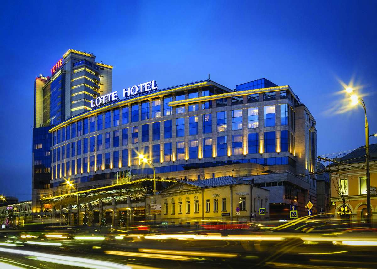 пятизвездночный отель компании Lotte, спонсора Юдзуру Ханю