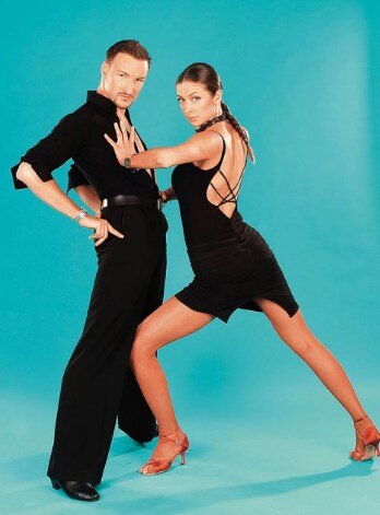 Фото из шоу "Танцы со звездами", в котором приняла участие Мария