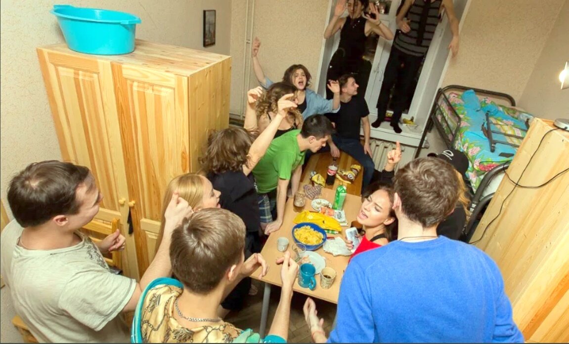 Обычные общажные будни