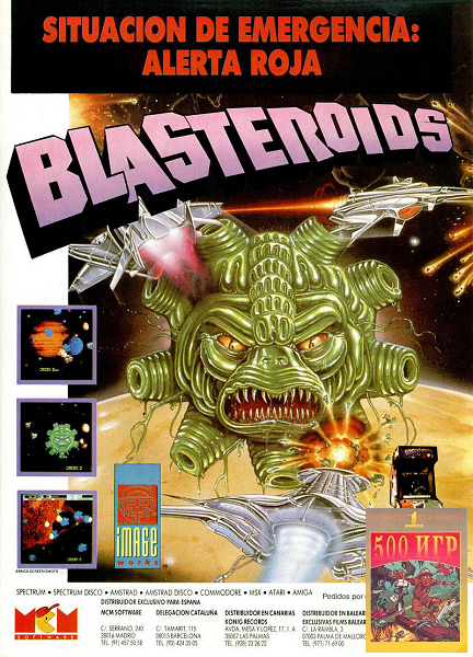 Игра «Blasteroids»