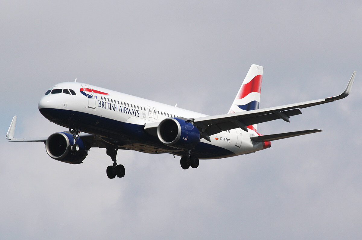 А320 British Airways (фото из открытых источников)