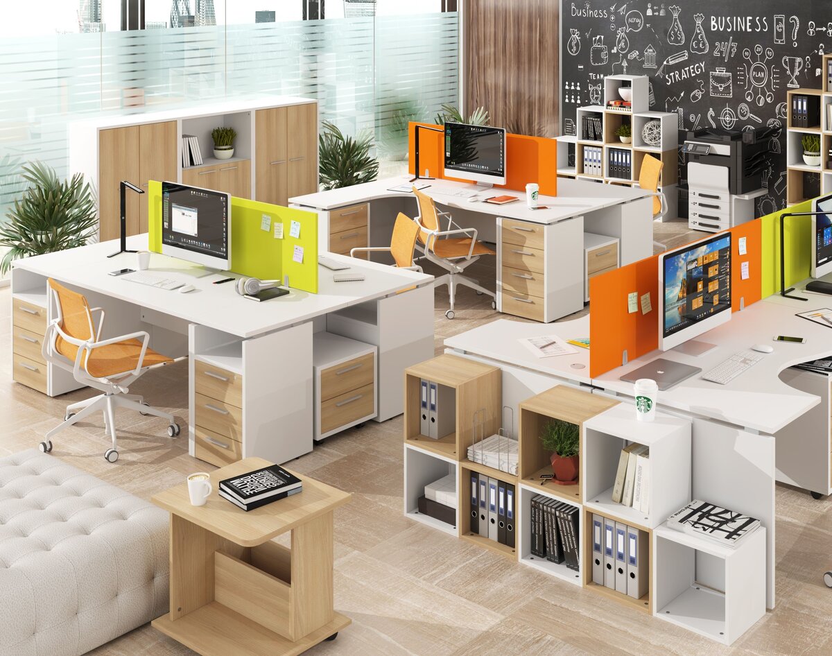 Мебель для персонала - серия Дублин Монолит