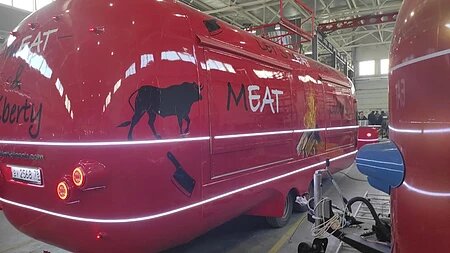 Киоски будущего под фаст-фуд появляются в Петербурге