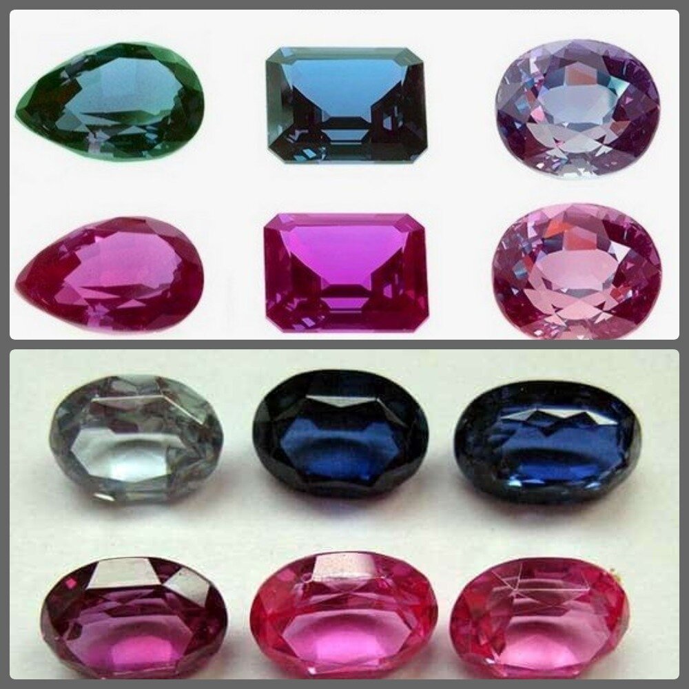 Синтетический александрит и его имитации. Сможете отличить?