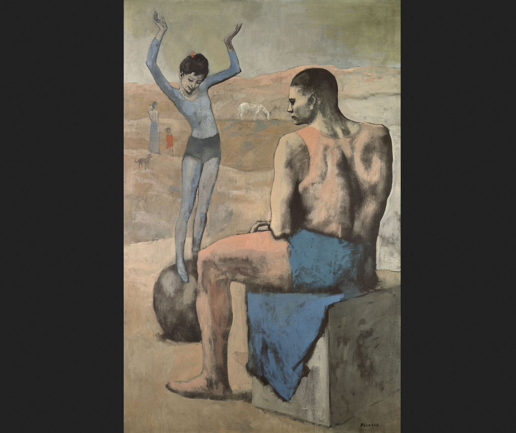 П. Пикассо. "Девочка на шаре"